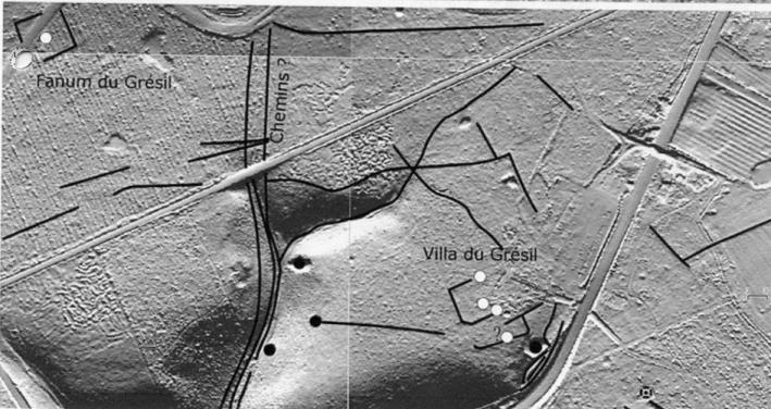 Vue lidar de la villa du gresilr